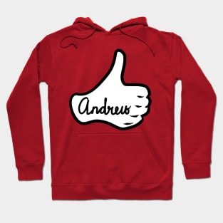 Men name Andrew Hoodie